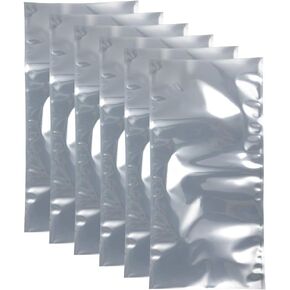 uxcell Antistatic Shield Shielding Bag, Flat Open Top Anti Static Bag for Electronic Devices, 8x16 inch(200x400mm), 10 PCS
