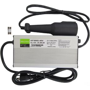 48 Volt 5 Amp for Club Car Golf Cart Battery Charger with 3 Pin Round Plug
