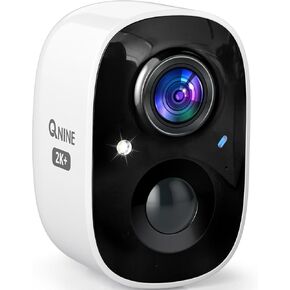 3rd-Gen Outdoor Camera Wireless - Battery Powered Security Cameras with 2K+ Resolution, Motion Alert, Color Night Vision, Easy WiFi Setup, Subscription Optional, SD/Cloud Storage