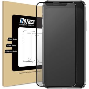Mothca Matte Glass Screen Protector for iPhone 11/iPhone XR Anti-Glare & Anti-Fingerprint Tempered Glass Clear Film Full Screen Case Friendly Easy Install Bubble Free foriPhone 11/XR - Smooth as Silk