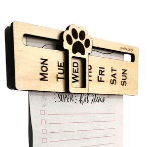 Daily PET Feed Tracker | 7 days per week for Dog or Cat, Customization Option