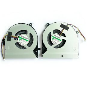 Fleshy Leaf CPU+GPU Cooling Fan Replacement for Asus ROG Strix GL502VM GL502VY ZX60V FX60VM S5VM GL502VSK DC5V (Thin)