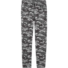 OshKosh B'Gosh Boys' Little Pull-on Twill Joggers, Cross Country, 12