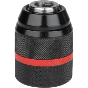 Keyless Drill Chuck, Hand Drill Chuck, 1/2-20UNF Mount 0.04-0.51in Self-tighten Drill Chuck for Multiple Purposes in Kuwait