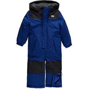 OshKosh B'Gosh Girls' and Boys' One Piece Snowmobile Snowsuit (Blue, 18 Months)