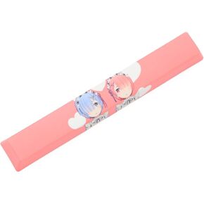 KPREPUBLIC Novelty allover dye subbed Keycaps spacebar pbt custom mechanical keyboard Hatsune Miku and Rem Ram (Spacebar Ram Rem x1)