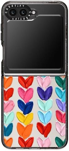 CASETiFY Impact Case for Galaxy Z Flip 5 - Clear Black in Kuwait