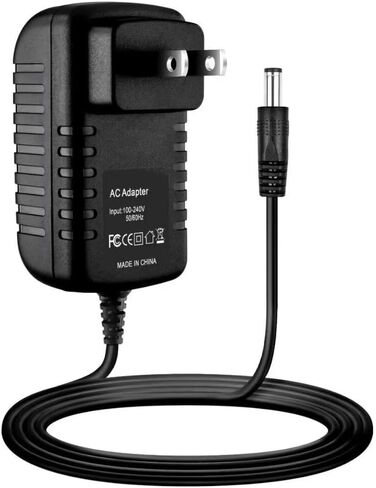 محول تيار متردد 6 فولت متوافق مع سماعة الهاتف اللاسلكية Vtech A318-060040W-US1، أسود in Saudi Arabia