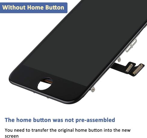 Yodoit for iPhone SE 2022/3 Screen Replacement Touch Digitizer LCD Display Full Assembly Digitizer and Repair Tool Kit, Protector Model A2783, A2595, A2785 Black in Kuwait