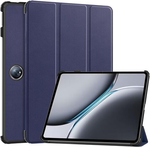 Case for OnePlus Pad 2 / OnePlus Pad Pro 12.1 inch Released 2024, Folio Slim Smart Cover Lightweight Hard Shell Protective Case with Multi-Angle Stand -Dark Blue in Saudi Arabia