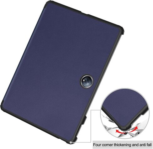 Case for OnePlus Pad 2 / OnePlus Pad Pro 12.1 inch Released 2024, Folio Slim Smart Cover Lightweight Hard Shell Protective Case with Multi-Angle Stand -Dark Blue in Saudi Arabia