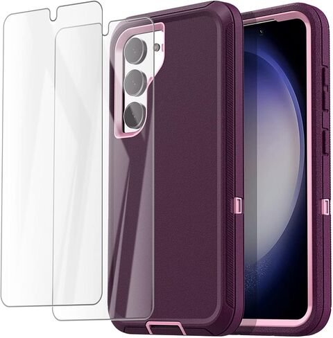 AICase Belt Clip Case for Samsung Galaxy S23 Plus(6.6") with Screen Protector, Heavy Duty Drop Protection Full Body Rugged Shockproof/Dust Proof Military Protective Tough Durable for S23 Plus_4 in Saudi Arabia