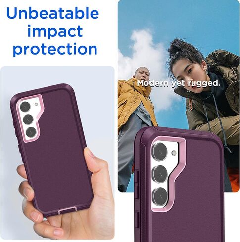 AICase Belt Clip Case for Samsung Galaxy S23 Plus(6.6") with Screen Protector, Heavy Duty Drop Protection Full Body Rugged Shockproof/Dust Proof Military Protective Tough Durable for S23 Plus_4 in Saudi Arabia