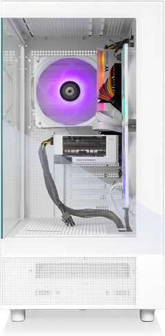Thermaltake LCGS Vista 460TS Gaming Desktop (AMD Ryzen™ 7 5800X3D, 16GB DDR4 3600Mhz, NVIDIA® GeForce RTX™ 4060 Ti, 1TB NVMe M.2, WiFi) V27S-B550-46T-LCS in Saudi Arabia