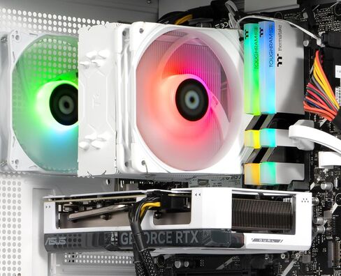 Thermaltake LCGS Vista 460TS Gaming Desktop (AMD Ryzen™ 7 5800X3D, 16GB DDR4 3600Mhz, NVIDIA® GeForce RTX™ 4060 Ti, 1TB NVMe M.2, WiFi) V27S-B550-46T-LCS in Saudi Arabia