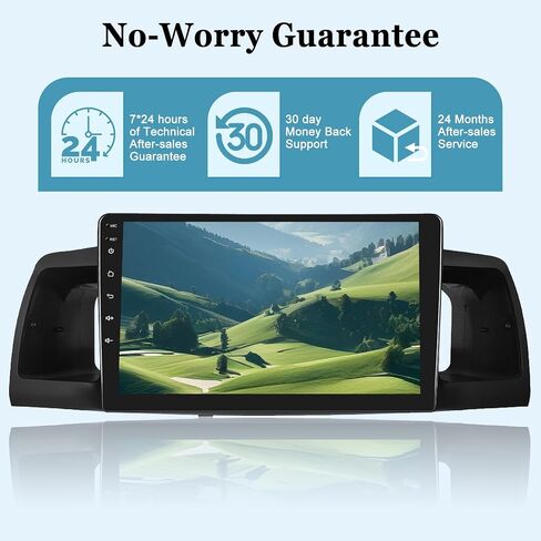 [2+64G] Android 13 Car Radio for Toyota Corolla EX 2007-2012 - Wireless Carplay and Android Auto - 9 Inch Touchscreen Car Stereo with WiFi/GPS Navigation/Multiple UI + AHD Backup Camera in Saudi Arabia