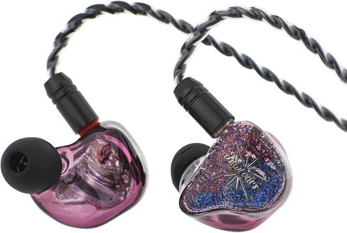 Linsoul Kiwi Ears Forteza in Ear Monitor, 1BA + 2DD HiFi Wired Earbuds, Gaming Earbuds, Hybrid Driver IEM Earphones Headphones, with Detachable IEM Cable for Musician Gamer (Blue) in Saudi Arabia