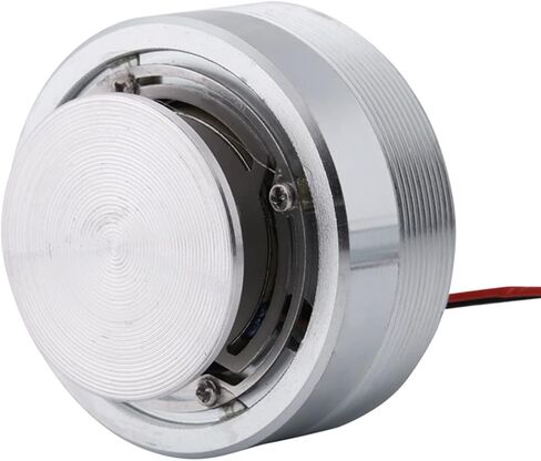 Resonance Speaker Bluetooth Exciter Speaker Steel 1Pcs 50Mm 2Inch All Frequency Resonance Speaker Vibration Strong Bass Louderspeaker (4Ω 25W) in Saudi Arabia
