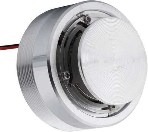 Resonance Speaker Bluetooth Exciter Speaker Steel 1Pcs 50Mm 2Inch All Frequency Resonance Speaker Vibration Strong Bass Louderspeaker (4Ω 25W) in Saudi Arabia
