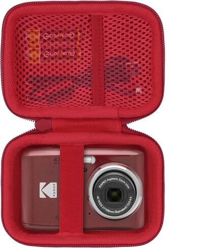 Storage Case Compatible with KODAK PIXPRO Friendly Zoom FZ45 FZ55 16MP Digital Camera (Purple Case) in Saudi Arabia