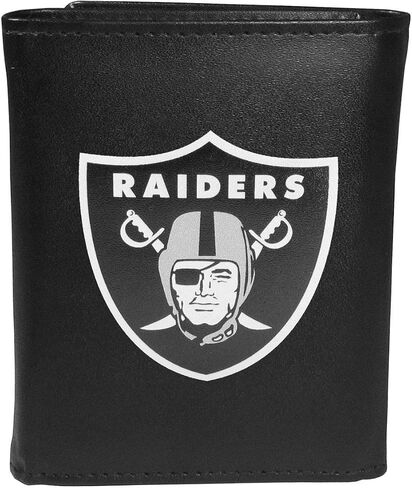 Siskiyou Sports NFL Dallas Cowboys Mens Tri-fold Wallet & Strap Key Chain, Black, One Size in Kuwait