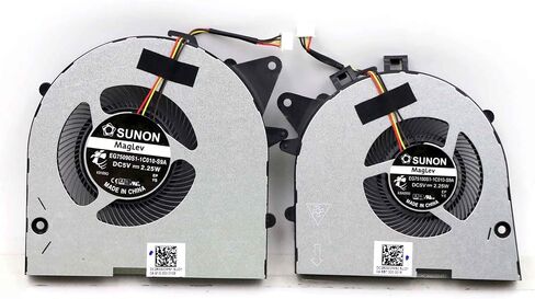 استبدال مروحة BestParts لـ Legion Y7000P، Y7000P-1060 - بديل مروحة تبريد وحدة المعالجة المركزية + وحدة معالجة الرسومات الجديدة لسلسلة Lenovo Y7000P (الجيل الثامن الأساسي، النوع: 81HC 81LD 81LF)، P/N: 5F10S56093 in Saudi Arabia