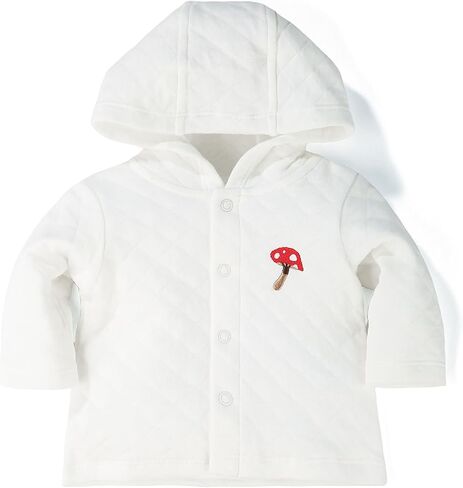 100% Cotton Baby Fall Hoodies Outwear, Comfortable Soft and Warm Baby Spring Jacket,Toddler Solid-Coloured Coat in Saudi Arabia