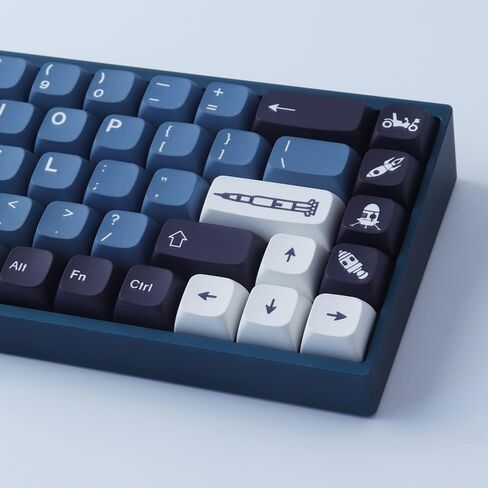 PBT Keycaps 132 Keys Apollo Aerospace Keycaps Dye-Sublimation XDA Profile أغطية مفاتيح مخصصة لـ Cherry Gateron MX Switches لوحات المفاتيح الميكانيكية in Kuwait
