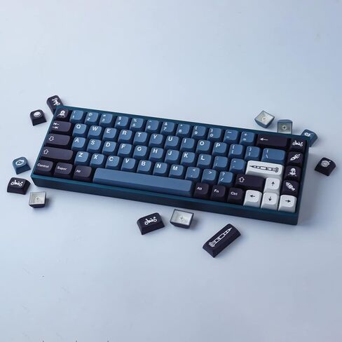 PBT Keycaps 132 Keys Apollo Aerospace Keycaps Dye-Sublimation XDA Profile أغطية مفاتيح مخصصة لـ Cherry Gateron MX Switches لوحات المفاتيح الميكانيكية in Kuwait