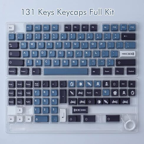 PBT Keycaps 132 Keys Apollo Aerospace Keycaps Dye-Sublimation XDA Profile أغطية مفاتيح مخصصة لـ Cherry Gateron MX Switches لوحات المفاتيح الميكانيكية in Kuwait