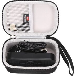 FBLFOBELI EVA Hard Case for eMeet C960 Web Camera/Logitech C920 C930e C922 C270/NexiGo N60 N930AF HD Webcam, Travel Carrying Storage Bag