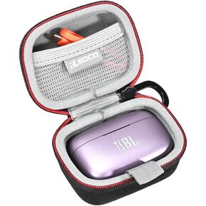 RLSOCO Hard Case for JBL Live 300 True Wireless Headphone & Works with Ultimate Ears FITS True Wireless Earbuds (Black)