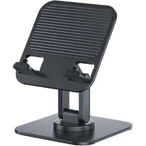 Tablet Stand for iPad,Adjustable Tablet Stand for Desk,Portable Monitor Stand Compatible with 4" - 15.6" Tablet iPad Such as iPad Pro 11, 10.2, 13, Air/Mini(Black)