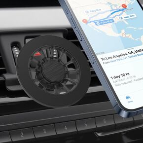 حامل هاتف السيارة مناسب لسيارة BMW X1 2016-2022، X2 2018-2022، حامل هاتف بفتحة تهوية للهواء 【بدون استخدام اليدين】 مناسب لحامل مغناطيسي Magsafe لهاتف iPhone 15 14 13 12 Pro Max Plus Mini، حافظة MagSafe، جميع الهواتف