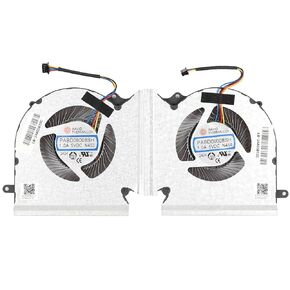 Replacement New CPU + GPU Cooling Fan for MSI GE66 GP66 GL66, GE66 10SGS 10SF 10SFS, GP66 10UH 10UG 11UG 11UE, GL66 MS-1541 MS-1542 MS-1544 MS-1545 PABD08008SH N453 N454 DC5V 1.0A