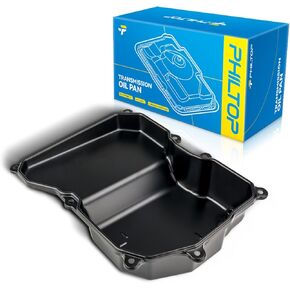 PHILTOP Transmission Pan with Drain Plug Compatible with Ram 500, Ram1500, Ram3500, Durango, Ram3500 Van