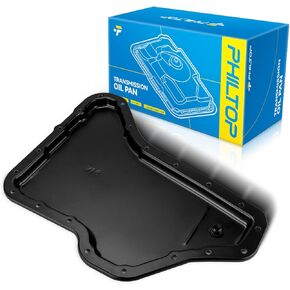 PHILTOP Transmission Pan with Drain Plug Compatible with Ram 500, Ram1500, Ram3500, Durango, Ram3500 Van