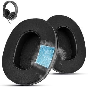 Cooling-Gel Ear Pads for Turtle Beach Stealth 700/600 /500/400 /300 Gaming Headset, Recon Spark Ear Cups Replacement with Smooth Fabric & Memory Foam Reduces Heat Build-Up