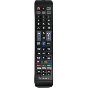 NEW 10-in-1 Universal Smart Remote Control for Smart TVs, Roku, DVD Players, Amplifiers - Dedicated App Buttons for Netflix, Hulu, and YouTube
