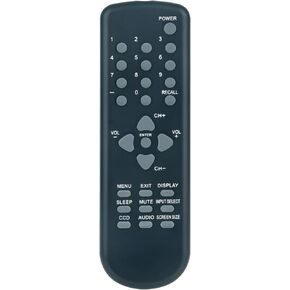 Beyution 076E0RC011 Replace Remote Control Work for Sansui LCD TV HDLCD185W HDLCD1909 HDLCD1909A HDLCD1909B HDLCD19WB RT076E0RC011 076E0RC01