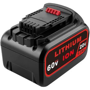 DCB609 Replacement Battery Compatible with 20V/60V MAX DCB609 DCB606 DCB612 Lithium Battery (9.0Ah)