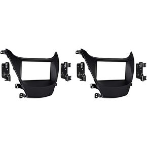 Metra 95-7362B Double DIN Dash Kit for Select 2014- Hyundai Elantra Vehicles (Black)