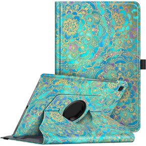 Fintie Rotating Case for Samsung Galaxy Tab S5e 10.5 2019 Model SM-T720/T725/T727, Premium PU Leather 360 Degree Swivel Stand Cover with Auto Sleep/Wake, Shades of Blue