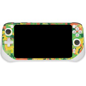 MightySkins Glossy Glitter Skin Compatible with Logitech G Cloud Gaming Handheld - Spring Camouflage | Protective, Durable High-Gloss Glitter Finish | Easy to Apply | Made in The USA