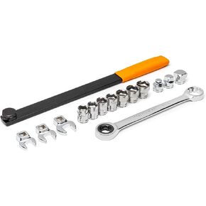 GEARWRENCH 15 Piece Ratcheting Serpentine Belt Tool Set - 3680D