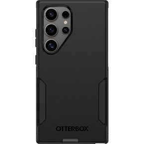 OtterBox Samsung Galaxy S24 Ultra Commuter Series Case - Single Unit Ships in Polybag, Ideal for Business Customers - Black, Slim & Tough, Pocket-Friendly, with Port Protection