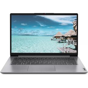 Lenovo 2024 Premium 14'' FHD IPS Laptop, Intel12th Gen i3 Processor Up to 4.0GHz, 8GB DDR4, 256GB NVME SSD, Webcam, Bluetooth, HDMI, Windows 11 OS, Dale Silver (Renewed)