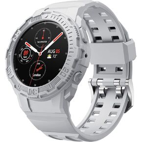 T-ENGINE Band Compatible with Galaxy Active 2 Watch Band 44mm, Rugged Protective Case with Band Easy Install for 44mm