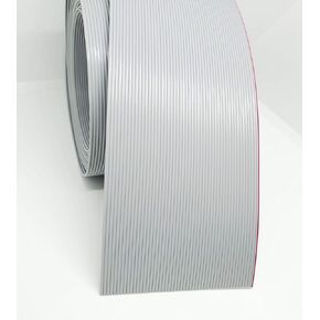 50P 20 Feet IDC 50 Conductors Flat Ribbon Cable for 2.54mm 0.1" IDC Connectors, 20-Ft Length