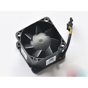 New System Fan for Dell PowerEdge R210 II, P/N: W7GXP CN-0W7GXP PT4MM CN-0PT4MM W50T1 CN-0W50T1 YT9RK CN-YT9RK Sunon PSD1204PQBX-A Delta FB0412UHN 9.60W 12V